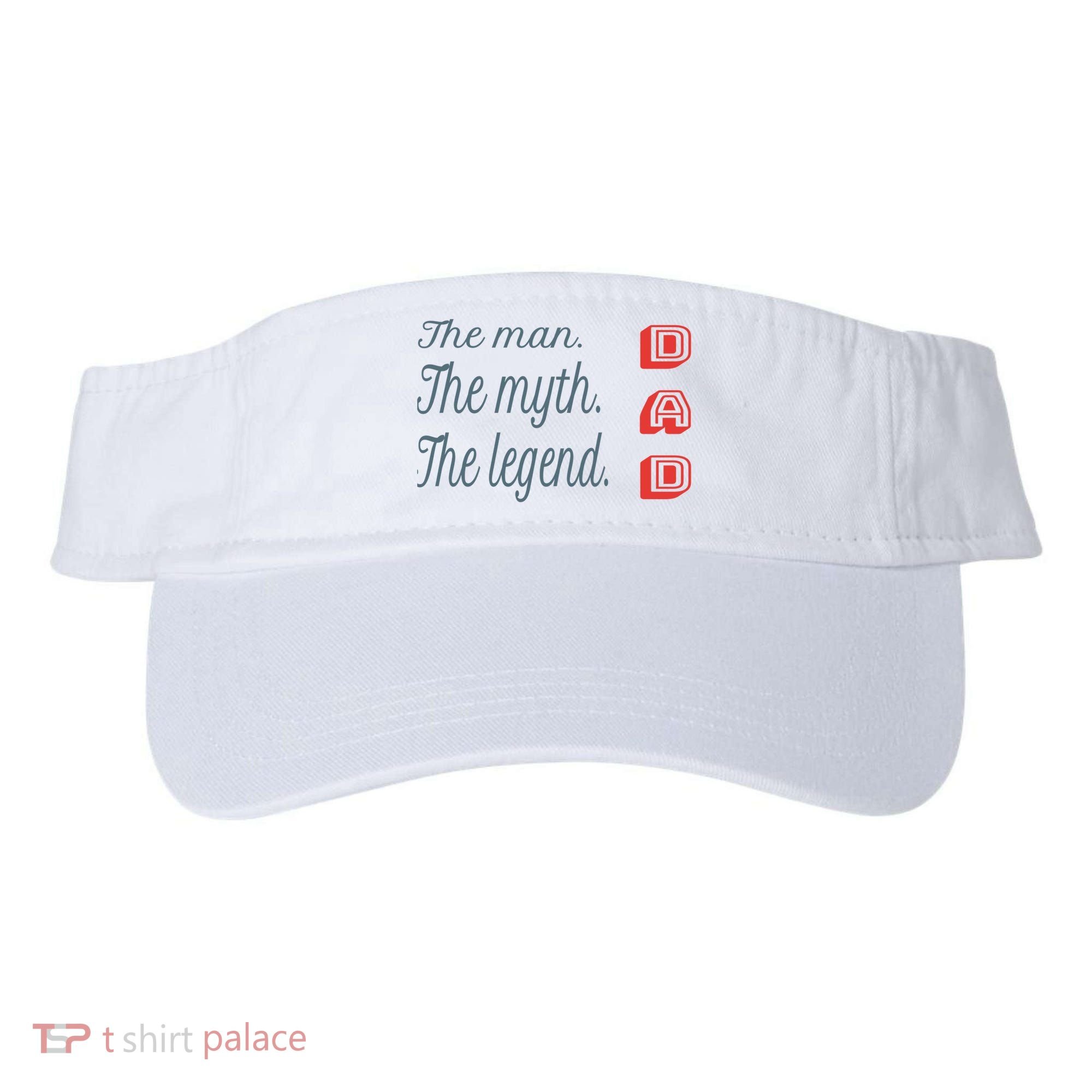 Dad The Myth Legend Dad Father Gift Visor