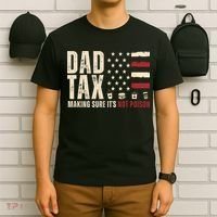 Dad Tax Making Sure ItS Not Poison Usa Flag T-Shirt thumb 6