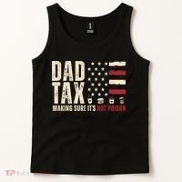 Dad Tax Making Sure ItS Not Poison Usa Flag Tank Top thumb 2