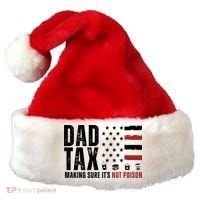 Dad Tax Making Sure ItS Not Poison Usa Flag Santa Hat thumb 0