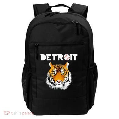Distressed Tiger Mascot Cool Detroit Tiger Design Backpack