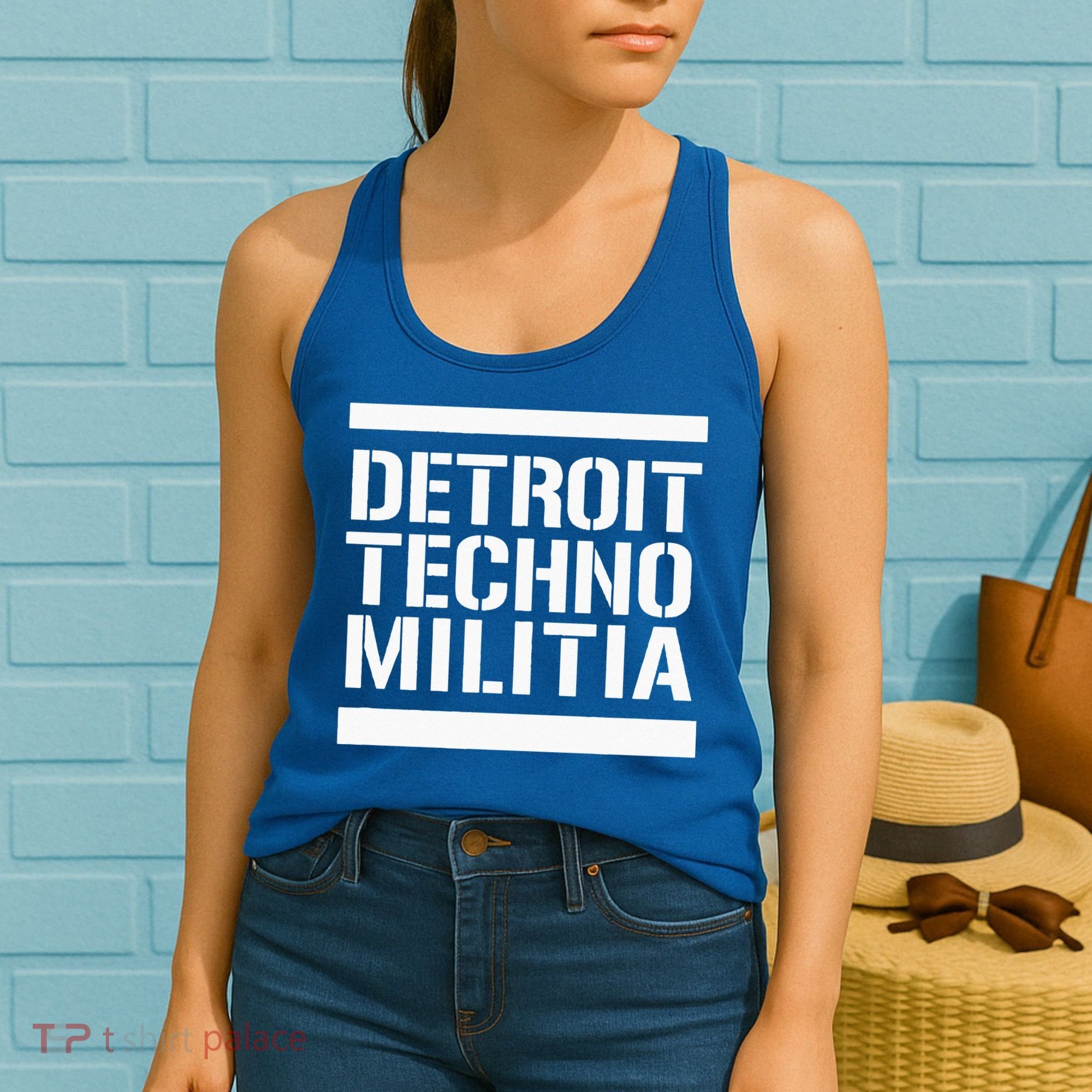 Detroit Techno Militia Women's Tank Top