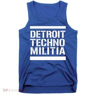 Detroit Techno Militia Tank Top