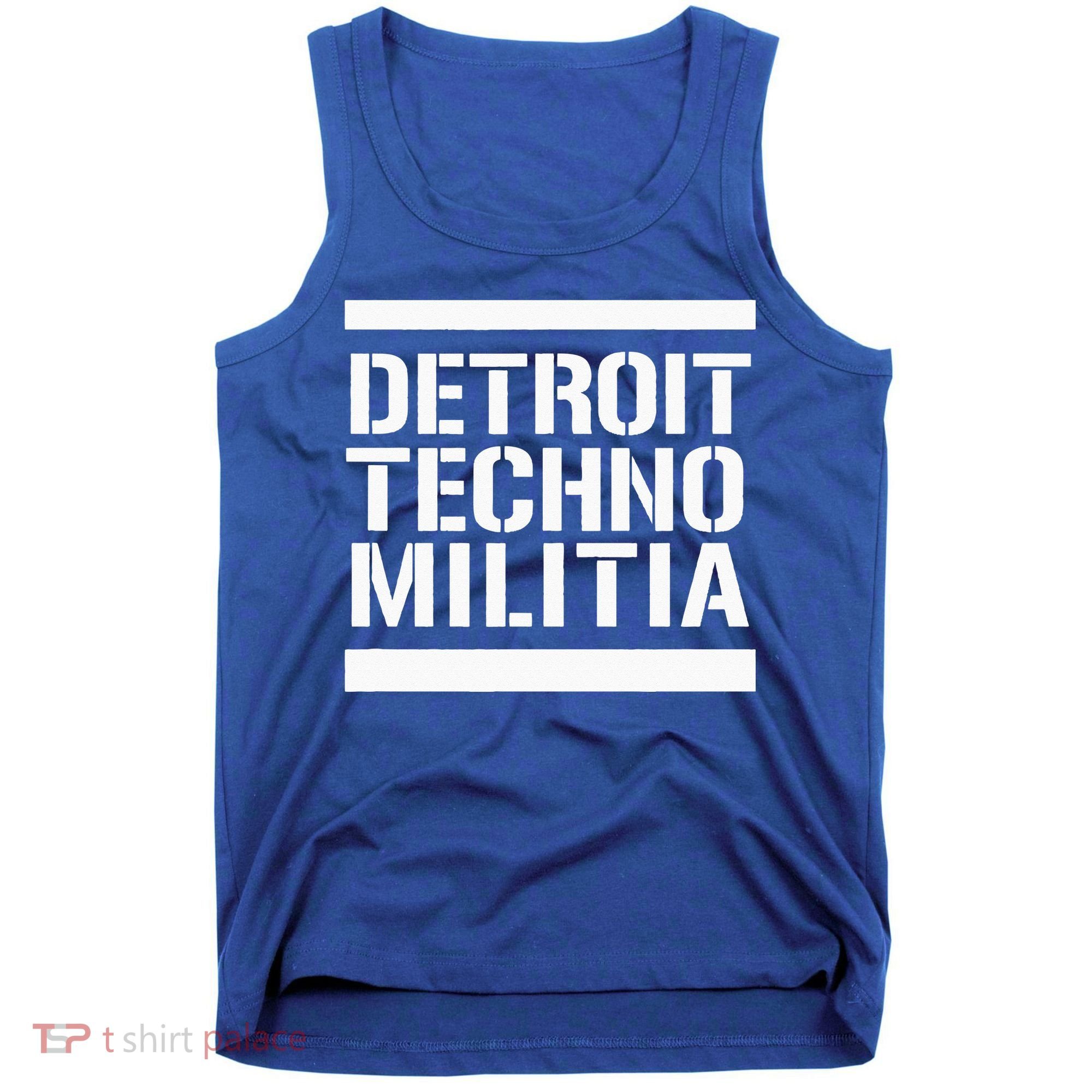 Detroit Techno Militia Tank Top