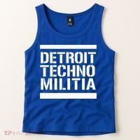 Detroit Techno Militia Tank Top thumb 2