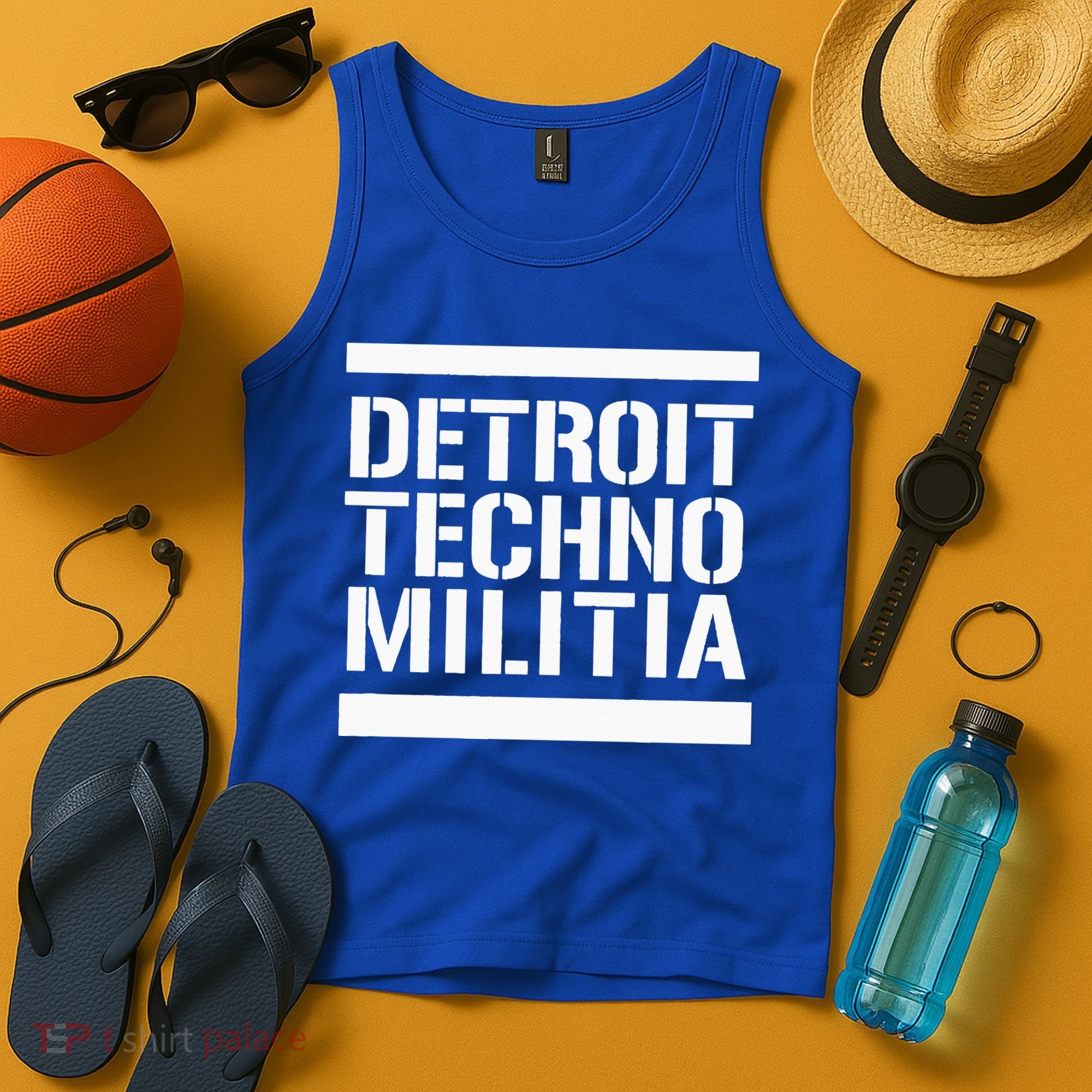 Detroit Techno Militia Tank Top