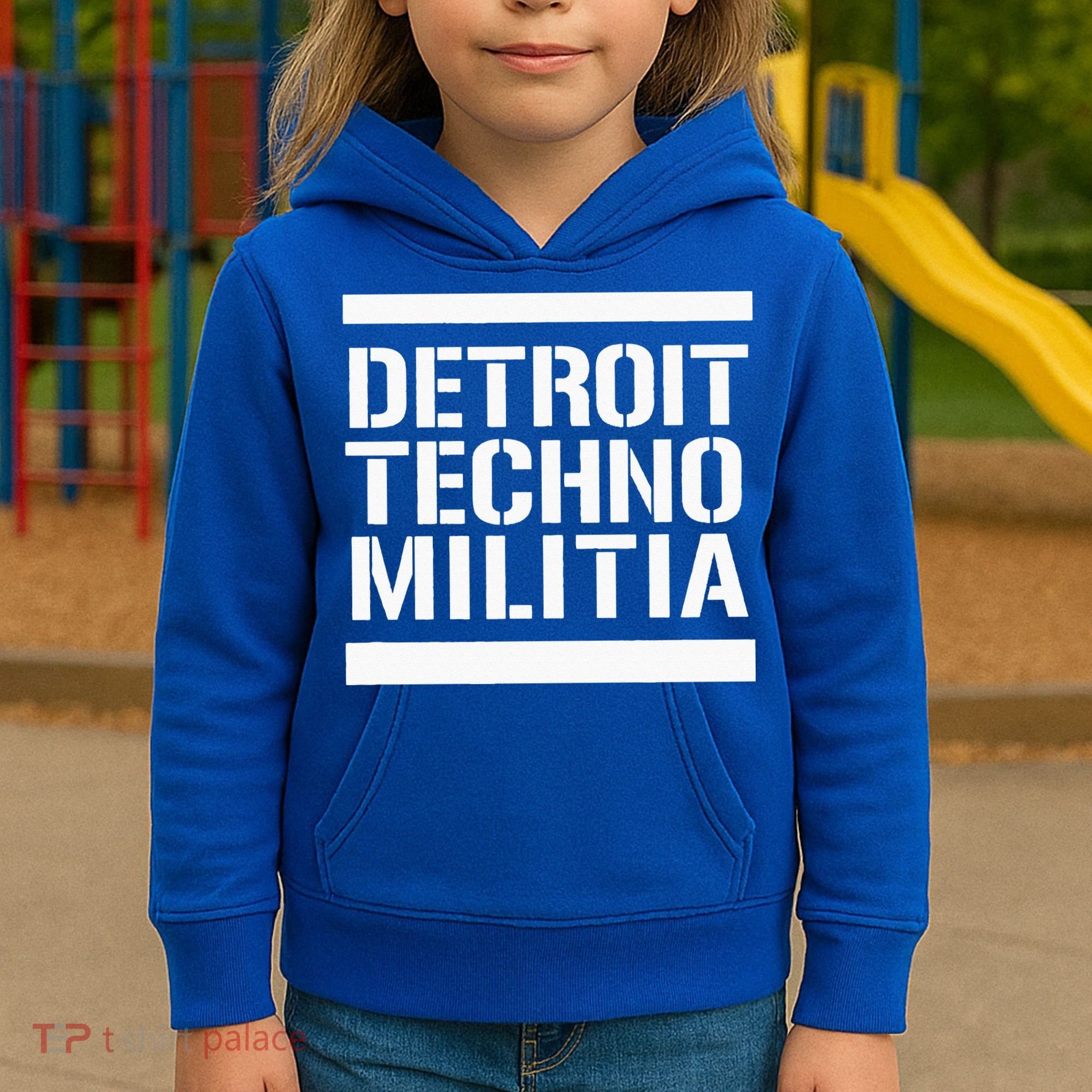 Detroit Techno Militia Kids Hoodie