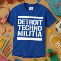 Detroit Techno Militia Kids T-Shirt thumb 3