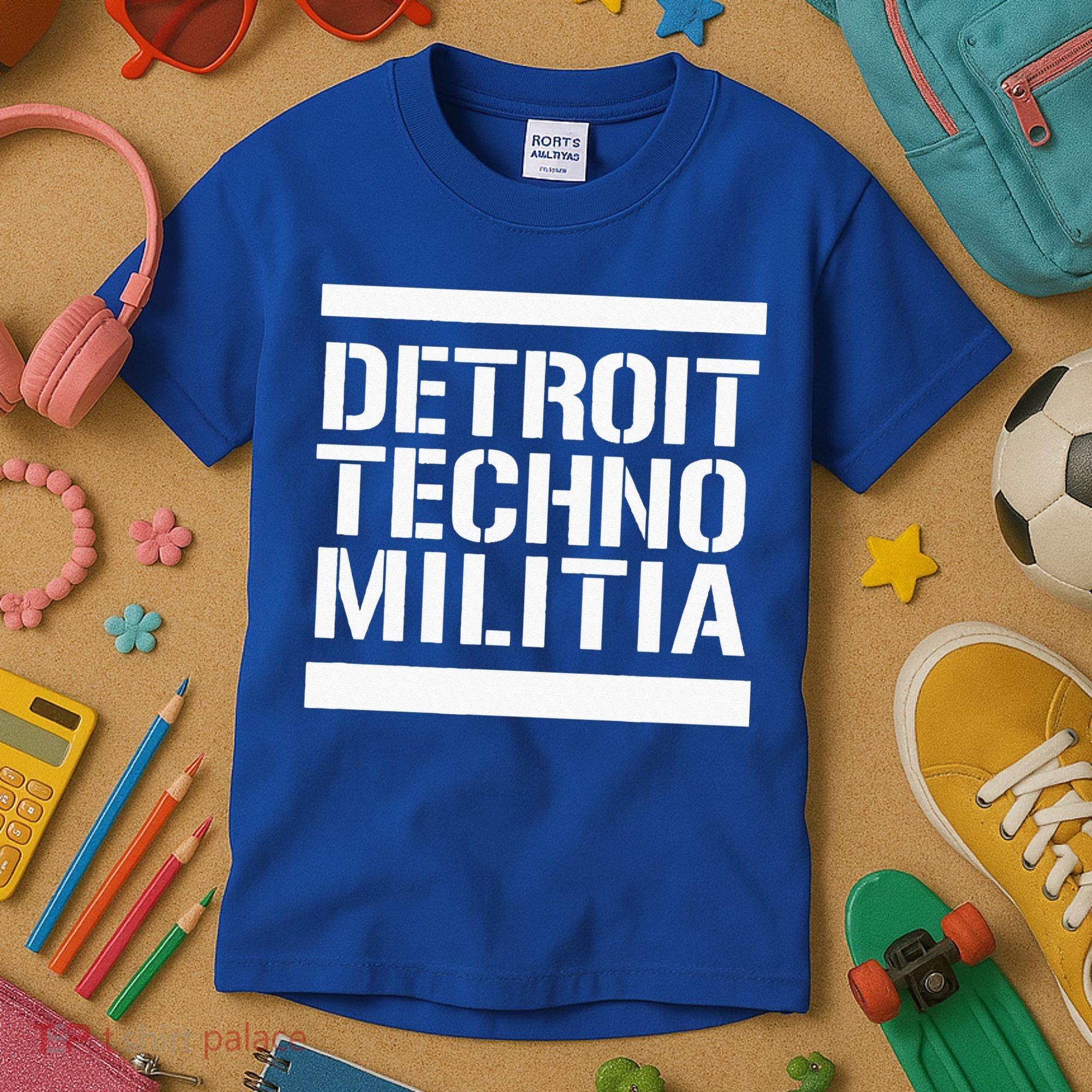Detroit Techno Militia Kids T-Shirt