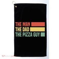 Daddy The Man The Myth The Pizza Guy Pizza lovers Golf Towel thumb 0