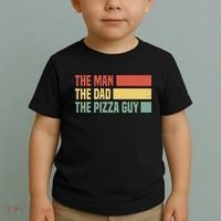 Daddy The Man The Myth The Pizza Guy Pizza lovers Toddler T-Shirt thumb 2