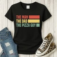 Daddy The Man The Myth The Pizza Guy Pizza lovers Women's T-Shirt thumb 3