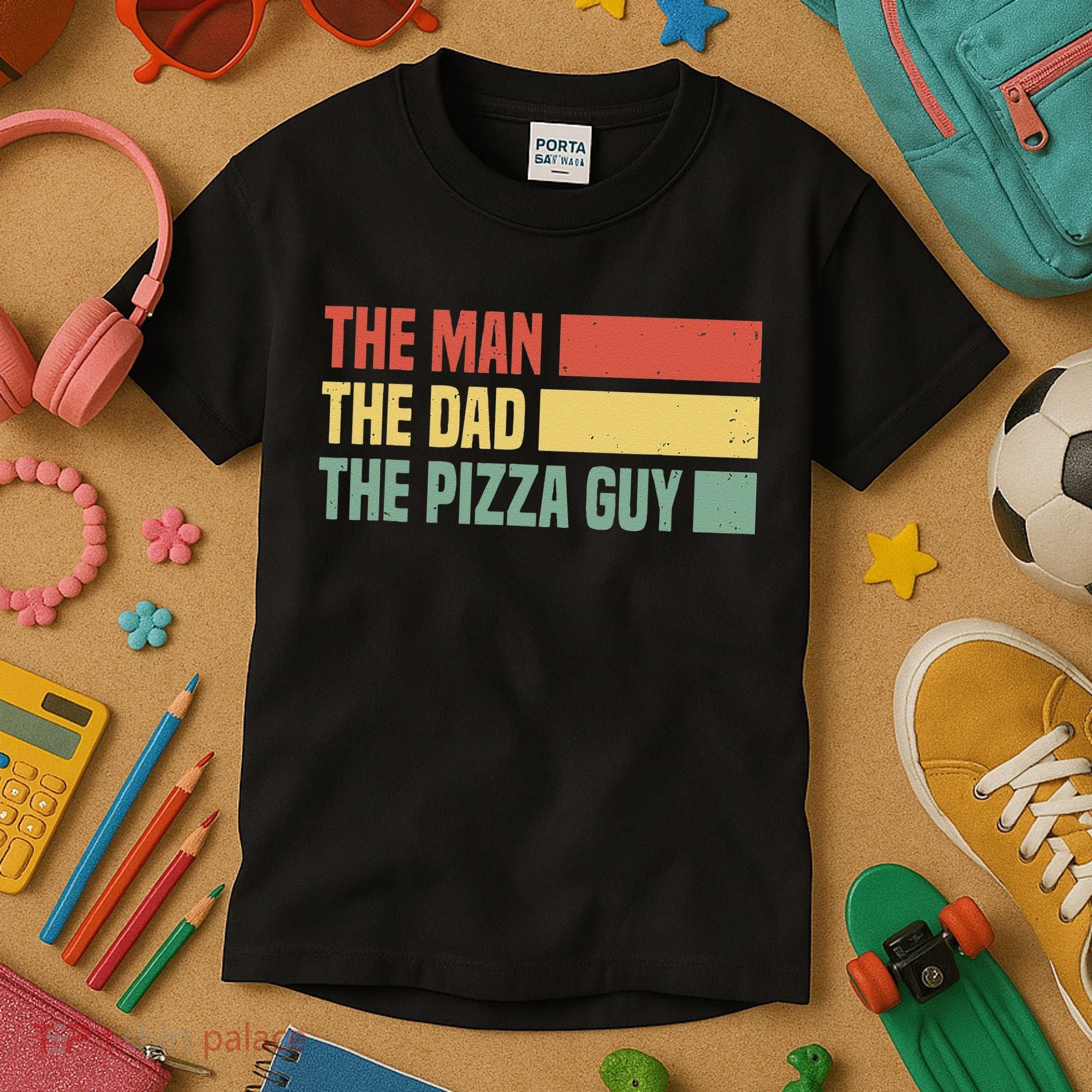 Daddy The Man The Myth The Pizza Guy Pizza lovers Kids T-Shirt