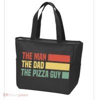 Daddy The Man The Myth The Pizza Guy Pizza lovers Tote Bag thumb 3