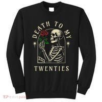 Death To My Twenties, Funny 30th Birthday , Death To My 20s Sweatshirt thumb 0