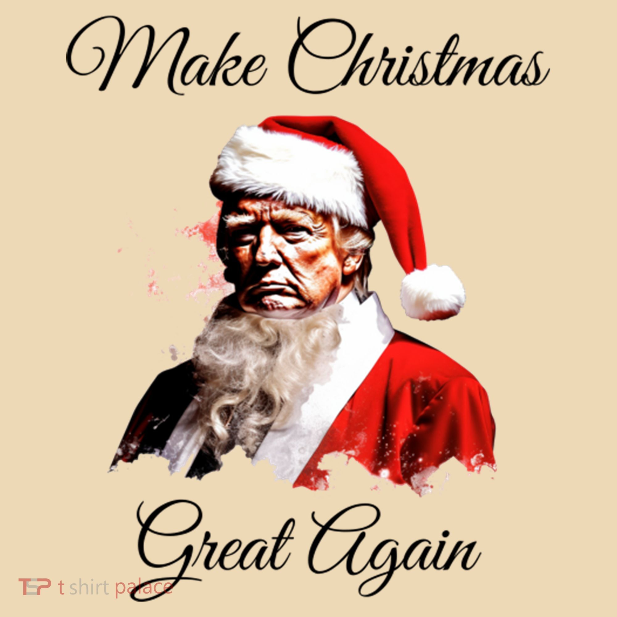 Donald Trump Make Christmas Great Again Christmas | Festive Holiday Tote Bag