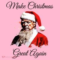 Donald Trump Make Christmas Great Again Christmas | Festive Holiday Coaster thumb 2