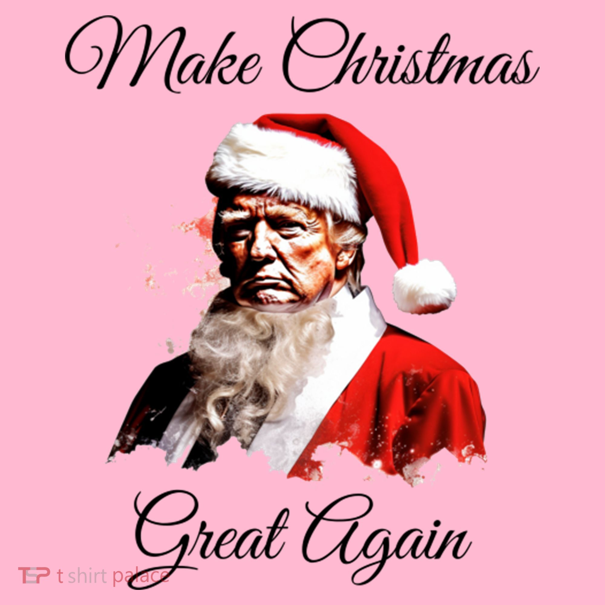 Donald Trump Make Christmas Great Again Christmas | Festive Holiday Coaster