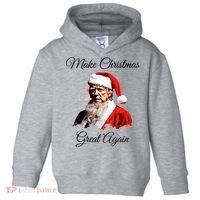 Donald Trump Make Christmas Great Again Christmas | Festive Holiday Toddler Hoodie thumb 0