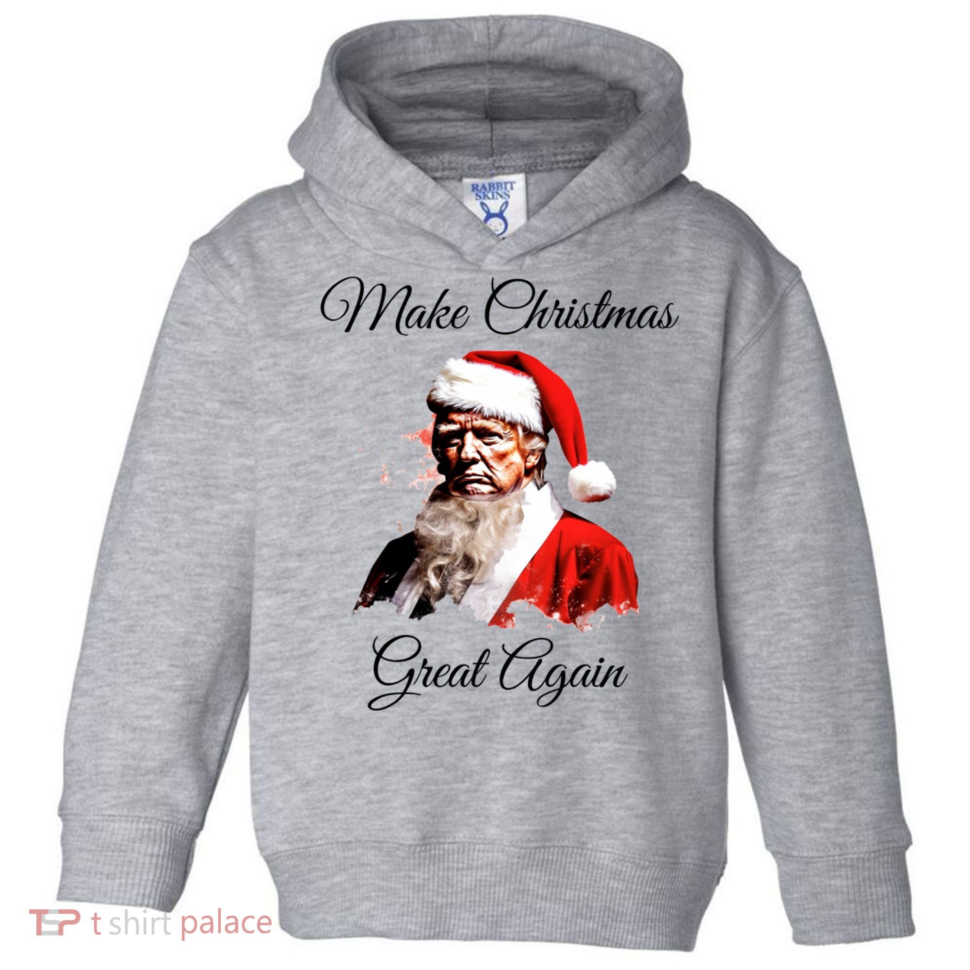 Donald Trump Make Christmas Great Again Christmas | Festive Holiday Toddler Hoodie