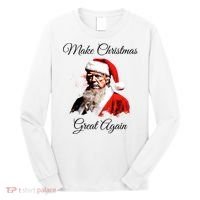 Donald Trump Make Christmas Great Again Christmas | Festive Holiday Long Sleeve Shirt thumb 0