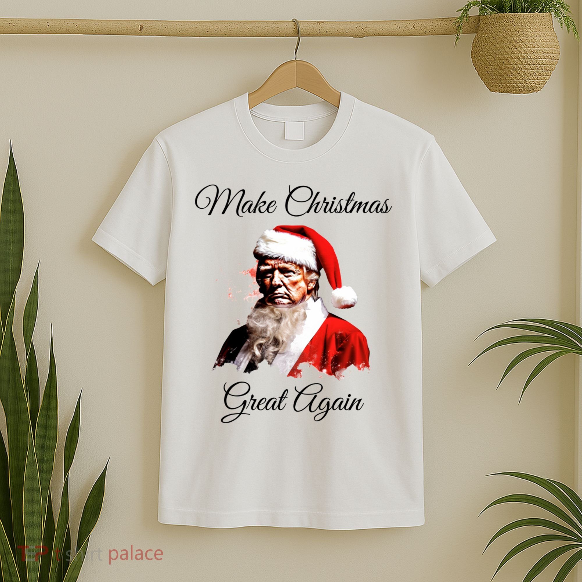 Donald Trump Make Christmas Great Again Christmas | Festive Holiday T-Shirt