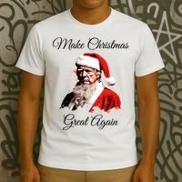 Donald Trump Make Christmas Great Again Christmas | Festive Holiday T-Shirt thumb 3