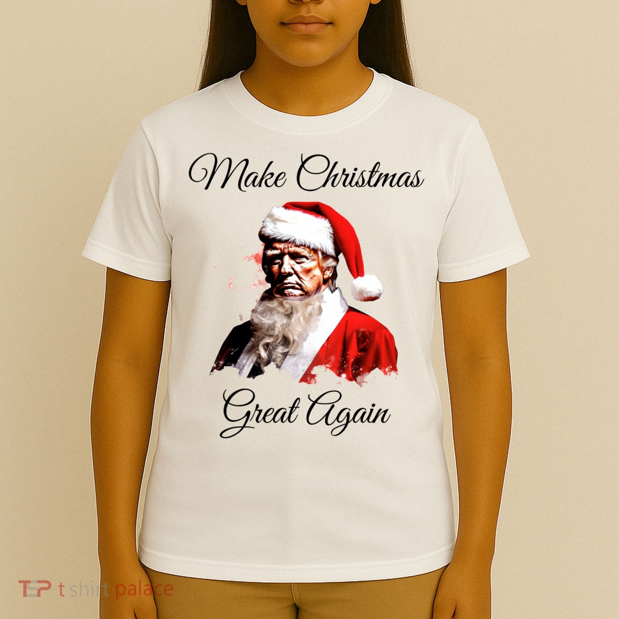 Donald Trump Make Christmas Great Again Christmas | Festive Holiday T-Shirt