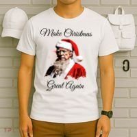 Donald Trump Make Christmas Great Again Christmas | Festive Holiday T-Shirt thumb 6