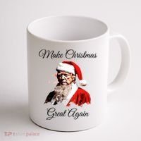 Donald Trump Make Christmas Great Again Christmas | Festive Holiday Coffee Mug thumb 1