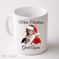 Donald Trump Make Christmas Great Again Christmas | Festive Holiday Coffee Mug thumb 0