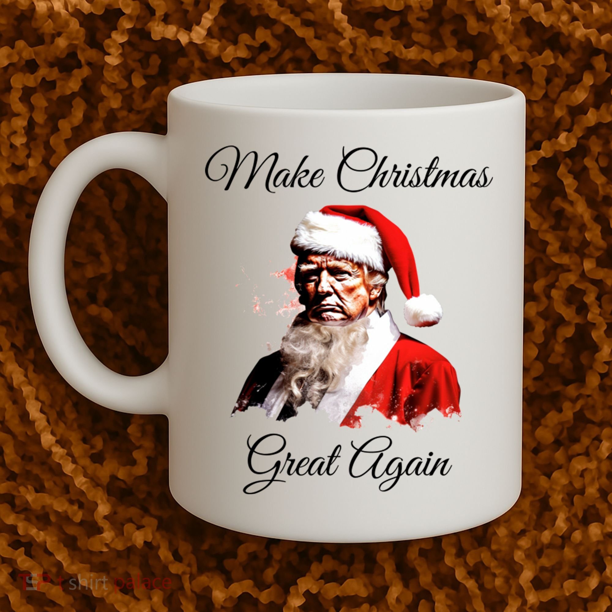 Donald Trump Make Christmas Great Again Christmas | Festive Holiday Coffee Mug