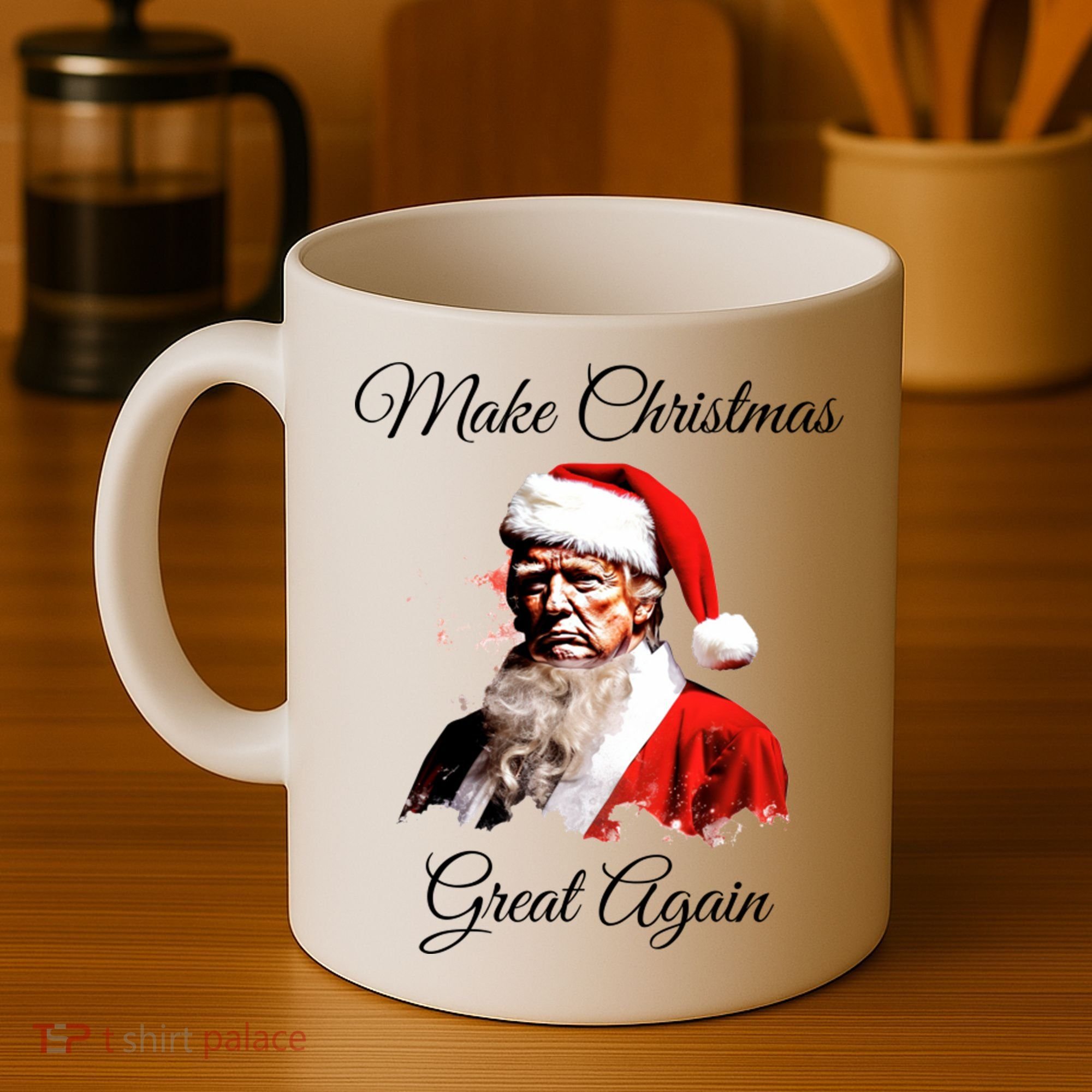 Donald Trump Make Christmas Great Again Christmas | Festive Holiday Coffee Mug