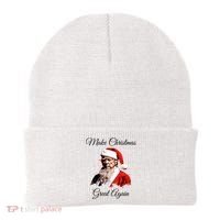 Donald Trump Make Christmas Great Again Christmas | Festive Holiday Beanie thumb 0