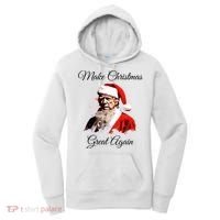 Donald Trump Make Christmas Great Again Christmas | Festive Holiday Women's Hoodie thumb 0