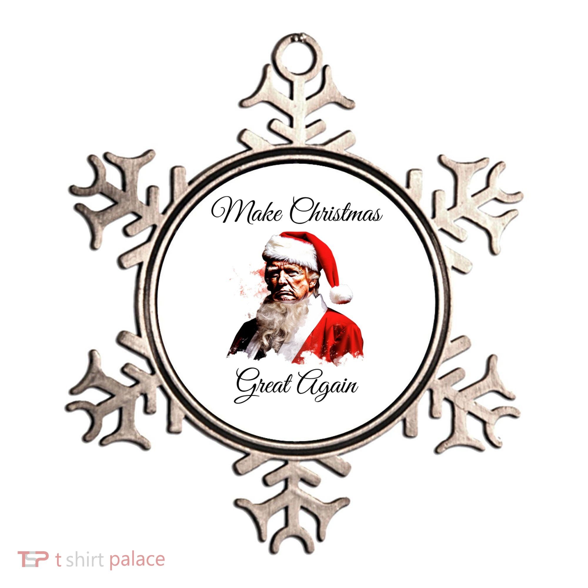 Donald Trump Make Christmas Great Again Christmas | Festive Holiday Ornament