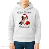 Donald Trump Make Christmas Great Again Christmas | Festive Holiday Kids Hoodie thumb 4