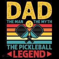 Dad The Man The Myth The Pickleball Legend Coffee Mug thumb 5