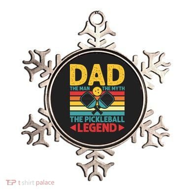 Dad The Man The Myth The Pickleball Legend Ornament