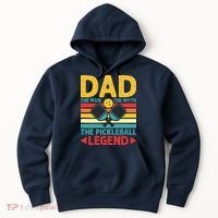 Dad The Man The Myth The Pickleball Legend Hoodie thumb 0