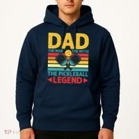 Dad The Man The Myth The Pickleball Legend Hoodie thumb 2