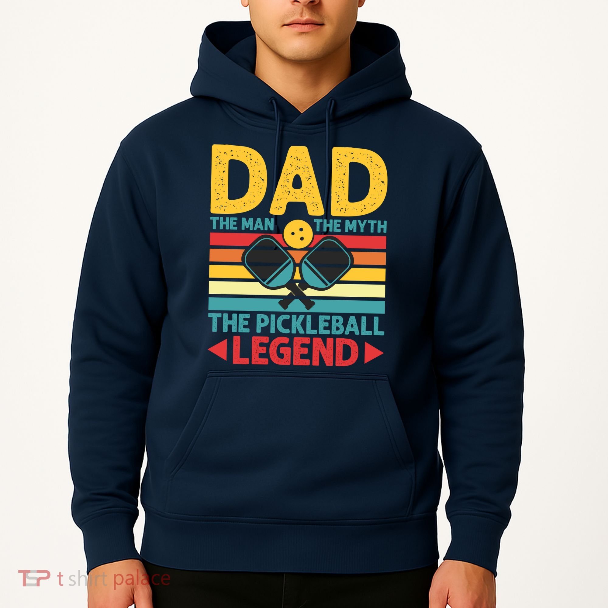 Dad The Man The Myth The Pickleball Legend Hoodie
