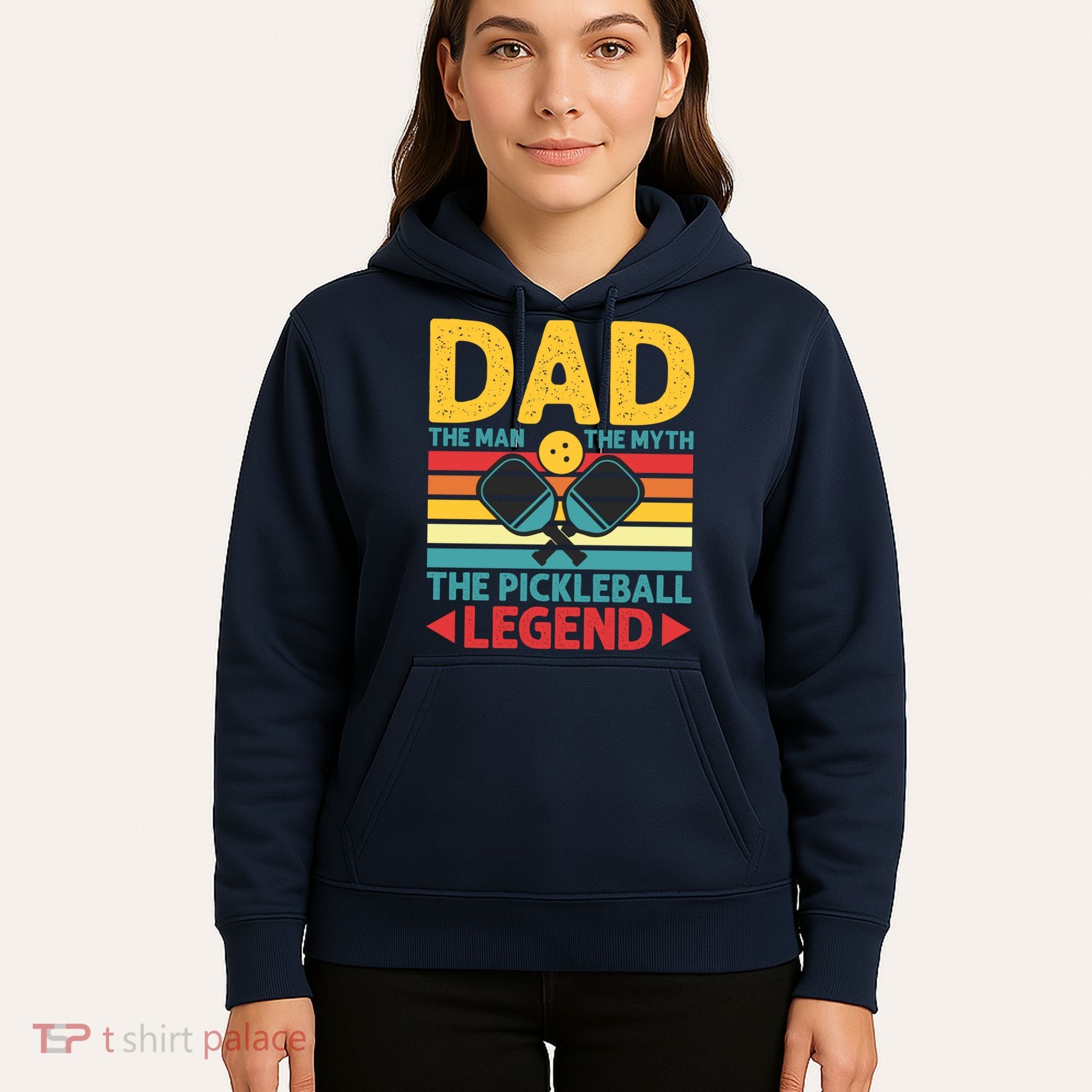 Dad The Man The Myth The Pickleball Legend Hoodie
