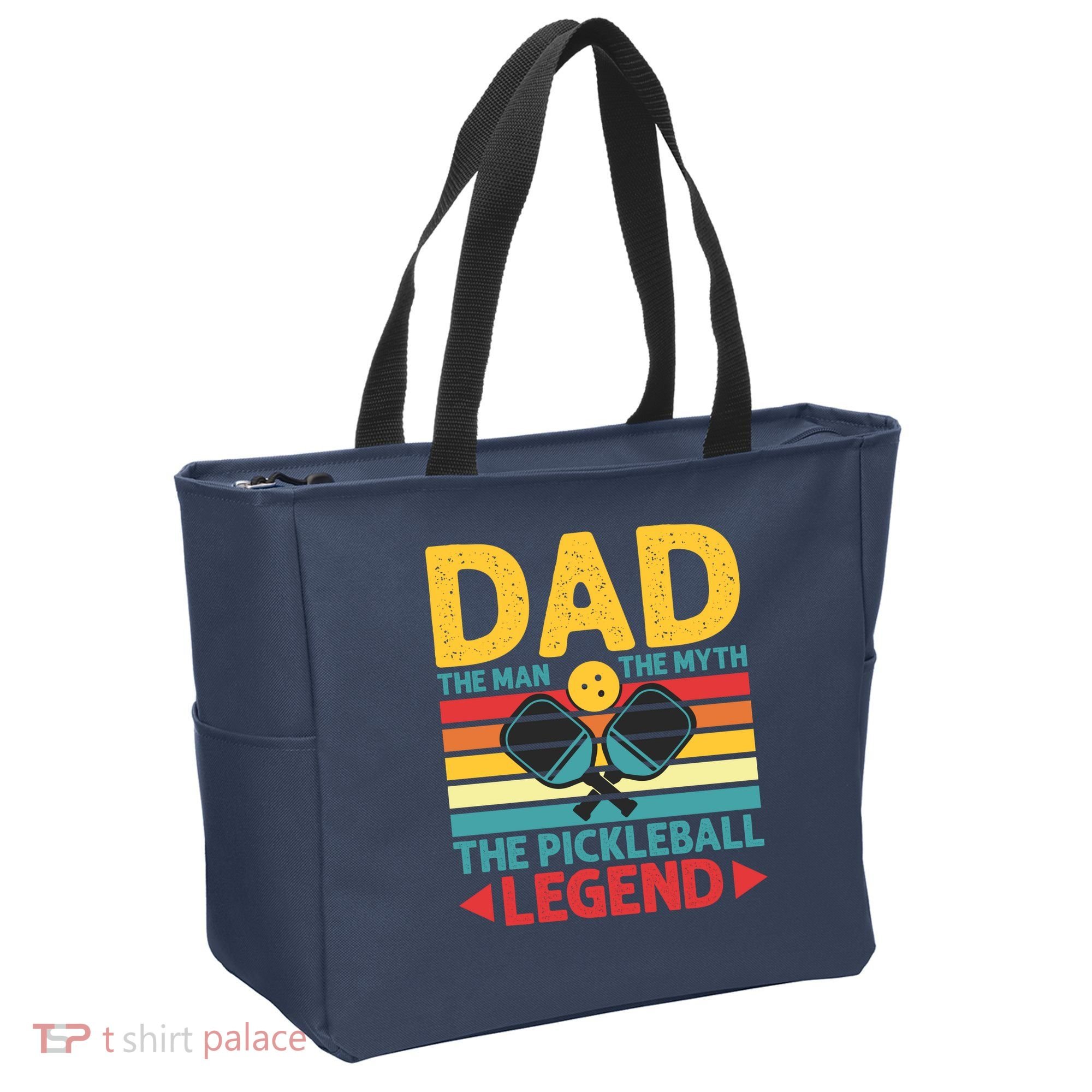 Dad The Man The Myth The Pickleball Legend Tote Bag
