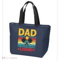 Dad The Man The Myth The Pickleball Legend Tote Bag thumb 3