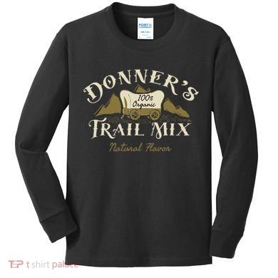 DonnerS Trail Mix Kids Long Sleeve Shirt