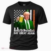 Donald Trump Make St Patricks Day Great Again Cooling Performance Crew T-Shirt thumb 0