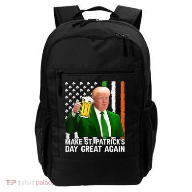 Donald Trump Make St Patricks Day Great Again Backpack