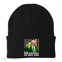 Donald Trump Make St Patricks Day Great Again Beanie thumb 0