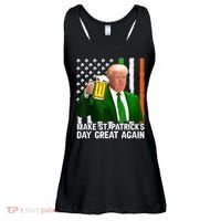 Donald Trump Make St Patricks Day Great Again Ladies Essential Flowy Tank thumb 0